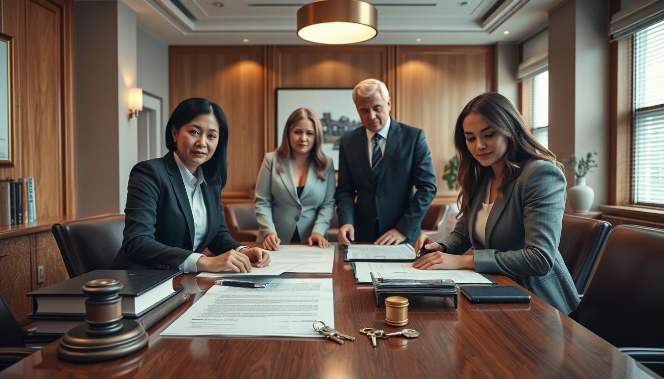 Property transfer documents and conveyancing review